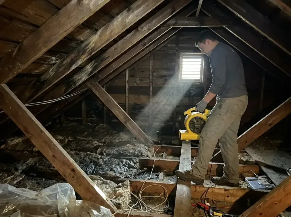 attic-water-damage-drying-proc-007 — frequently asked questions, Emergency Water Extraction & 24/7 Flood Response in Alum Ro…
